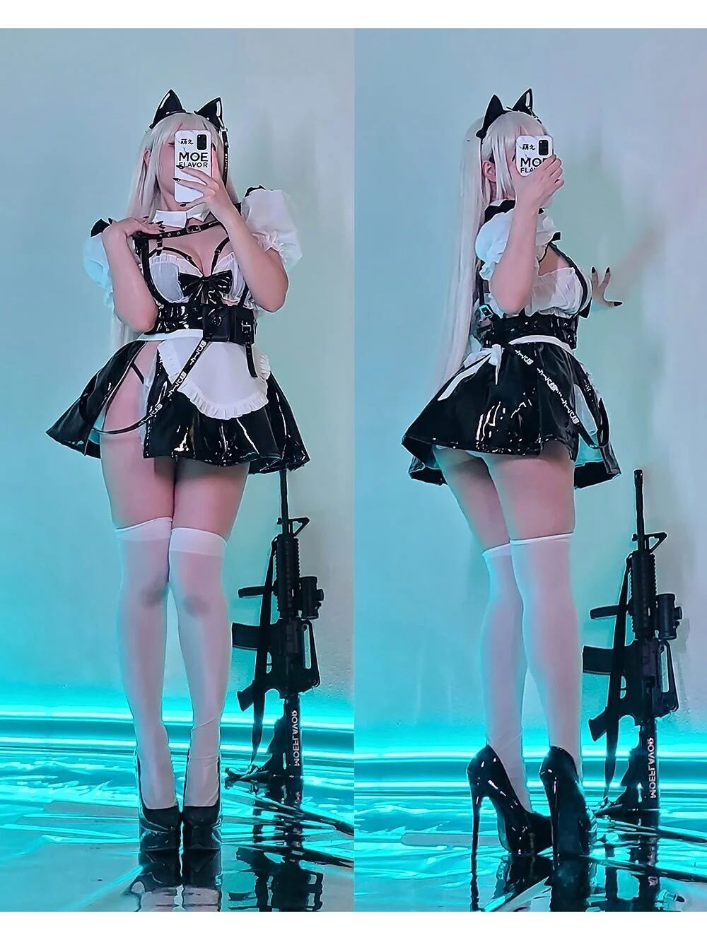 Moeflavor Moe Flavor Tactical Maid Cyber Cosplay
